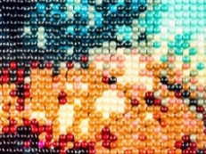 Diamentowa Mozaika Haft Kobieta Leśna 30x40